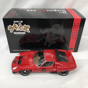 【中古】塗装傷み)1/18 京商 ランボルギーニ イオタ(サーキットの狼)レッド 潮来のOX (ミュージアムパッケージ)[240091324008]