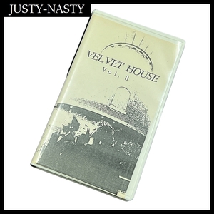 送無 G① 希少 90年代 当時モノ FC限定 JUSTY-NASTY Justy Nasty ジャスティナスティ VELVET HOUSE Vol.3 VHS ファンクラブ 配布 ビデオ ②