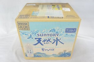 ★新品・送料無料・1円スタート★ Restock サントリー 天然水 ラベルレス 2L ×9本 賞味期限：2026年3月 ③