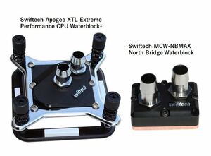 Swiftech Apogee XTL Extreme Performance CPU Waterblock & MCW-NBMAX North Bridge Waterblock set