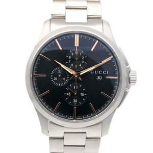 グッチ Gタイムレス 腕時計 時計 ステンレススチール 126.2 クオーツ メンズ 1年保証 GUCCI 中古