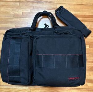 美品 BRIEFING NEO TRINITY LINER 3WAY BAG（ブリーフィング ネオ トリニティ ライナー ３ウェイ ）黒 リュック ブリーフ ショルダー BEAMS