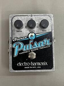 94-KK198-60/ Electro Harmonix StereoPulsar トレモロ エフェクター 動作確認済