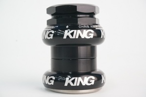 CHRIS KING GRIPNUT クリスキング グリップナット 1-1/8インチ オーバーサイズ スレッド ネジ切 ブラック スペーサー不可 新品 BFB1 0321