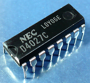 NEC uPD4027C (Dual Master-Slave J-K Flip-Flop) [5個組](b)