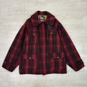 50s ~ 60s Vintage WOOLRICH ヴィンテージ ウールリッチ ファラオ ジャケット ハンティング チェック JACKET サイズ 42