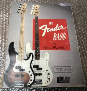 Fender BASS by Klaus Blasquiz 楽器雑誌