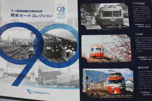小田急　江ノ島線開業９０周年記念スタンプラリー関連セット