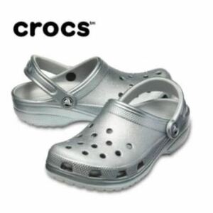 クロックス crocs サンダル クラシック クロッグ M9W11 27cm シルバー