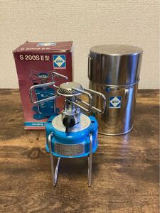 K1500）キャンピングガス CAMPING gaz S 200SⅡ型 BLEUET206 シングルバーナー ガスバーナー キャンプ アウトドア 中古品