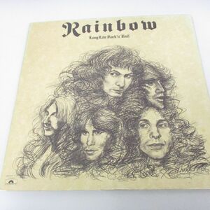 ▲01)【同梱不可】Rainbow/Long Live Rock ’N’ Roll/レインボー/バビロンの城門/LPレコード/国内盤/MPF 1156/C