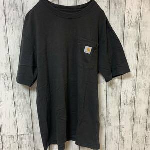 カーハート Carhartt Tシャツ 古着 ブラック