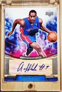 レア Rookie サイン 2007 -08 UD Rookie Box ARRON AFFLALO Auto RC / アーロン アフラロ Autograph NBA