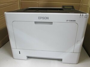 ◎【ジャンク】中古レーザープリンタ【EPSON LP-S380DN】中古トナー/現像ユニット/感光体ユニット付き　部品取り発送可能◎2403011