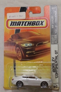 MATCHBOX BentleyContinentalGT ベントレーコンチネンタルGT ミニカー 2007年 新品 マッチボックス