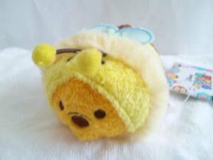 ディズニー　プー　はち　ツムツム（S）ハチ　プーさん　みつばち　TSUM TSUM ディズニーストア　蜜蜂　ぬいぐるみ