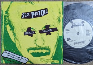 Sex Pistols-Pretty Vacant★英・限定5000重量盤7"/PIL/The Rich Kids