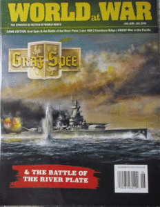 DG/WORLD AT WAR NO.66/CRUISE OF THE GRAF SPEE,THE BATTLE OF THE RIVER PLATE/駒未切断/日本語訳無し