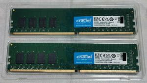 Crucial PC4-25600(DDR4-3200) 32GBx2枚=64GB CL22 CT2K32G4DFD832A　②