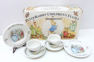 ウェッジウッド WEDGWOOD ピーターラビット チルドレン ティーセット カップ&ソーサー 6点セット kz4420197103