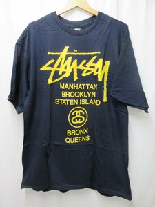 □1000円～展示品 ステューシー STUSSY WORLD TOUR TEE ワールドツアー Tシャツ　メキシコ製 サイズXL