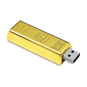 USBメモリ 16GB USB2.0 金の延べ棒 usbメモリ 金塊型 16 USBフラッシュメモリ パソコン 大容量 データ転送 フラッシュドライブ B25