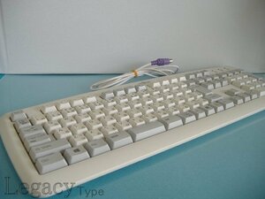 【Fujitsu富士通 キーボード　PS/2接続 KB-0325 白 WH】