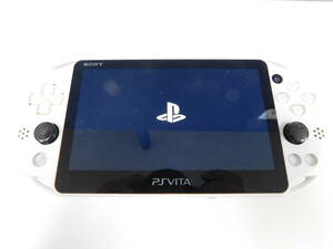 SONY ソニー PS Vita PlayStation Vita PCH-2000 8GB microSDカード付 動作確認済み 初期化済み ホワイト ヴィータ 激安1円スタート