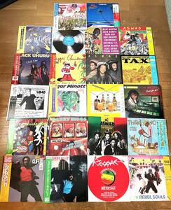 帯付き多数！洋盤含むLP＆12インチあり★　レゲエ★アナログコレクション★22枚まとめてお得！！ASWAD・UB40・Black Uhuru etc...