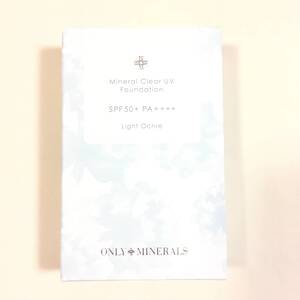 新品 ◆ONLY MINERALS (オンリーミネラル) ミネラルクリアUVファンデーション ライトオークル◆