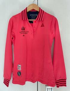 美品 le coq sportif GOLF ルコック 長袖シャツ　レディースM