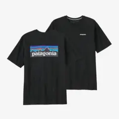 新品 定番 patagonia P-6ロゴ レスポンシビリティー Tシャツ