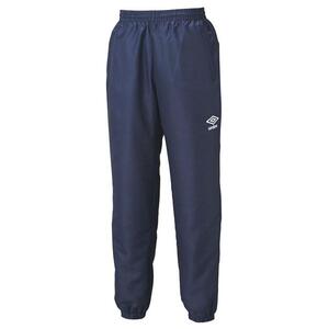 【KCM】Z-umbro-127-L★展示品★【UMBRO/アンブロ】メンズ　ピステパンツ ウインドアップパンツ　UBA4540P　ネイビー　サイズ L