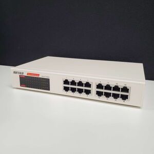 @XT0072 BUFFALO LSW2-GT-16NSRR スイッチングハブ ギガビット 16ポート 1000BASE-T対応 イーサネットハブ