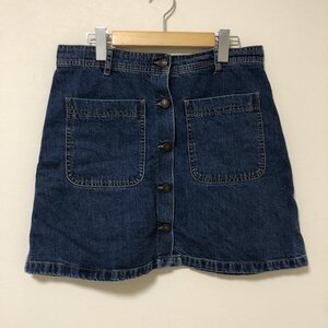 ZARA WOMAN L ザラウーマン スカート ミニスカート Skirt Mini Skirt Short Skirt インディゴ / インディゴ / 10010079