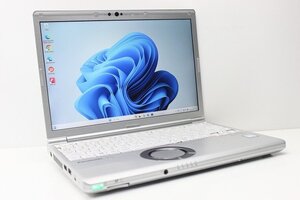 1円スタート ノートパソコン Windows11 WPS office搭載 Panasonic レッツノート CF-SV8 第8世代 Core i5 SSD256GB メモリ8GB カメラ