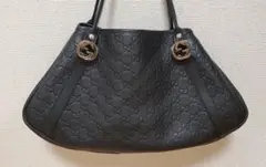 Gucci トートバッグ 黒 GUCCI グッチ ハンドバッグ ショルダーバッグ