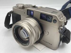 N37899◆ CONTAX コンタックス G1 フィルムカメラ ボディ レンズ Carl Zeiss Planar 2/45 T* レンジファインダー