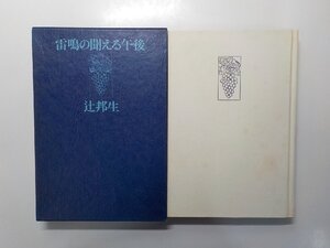 23V0855◆雷鳴の聞える午後 辻邦生 中央公論社(ク）