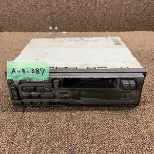 AV9-387 激安 カーステレオ KENWOOD RX-280 11102215 カセットデッキ FM/AM 通電未確認 ジャンク