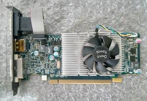 【中古パーツ】AMD Radeon HD 7570 グラフィックボード/ビデオカード PCI-E VGA/DP/DVI■K1042-1