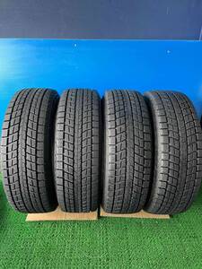 225/65R17　スタッドレス　ダンロップ　ウインターマックス　ＳＪ８　１８年　４本セット　バリ山です！！　本州　送料無料！！