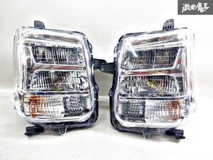 【新車外し！】スズキ純正 DA17V エブリィバン 後期 LED ヘッドライト ヘッドランプ 左右セット ICHIKOH A028 棚2L23