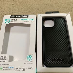 607t2735☆ 【Pelican】 iPhone 15 Pro 用 ハイブリッド ケース [抗菌・米軍MIL規格 落下テスト4.5mクリア]