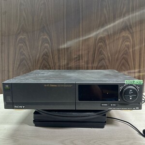 MYM9-435 激安 ビデオデッキ SONY SLV-F11 VIDEO CASSETTE RECORDER 通電OK 中古現状品 ※3回再出品で処分