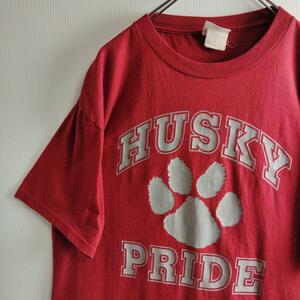 ジャージーズ 半袖シャツ Tシャツ レッド HUSKY PRIDE