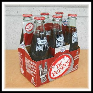 47466T 激レア 【未開栓 紙箱 6本パック】 Dr Pepper Imperial Sugar ドクターペッパー インペリアルシュガー 8FL.OZ 240ml USA Texas限定