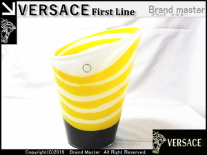 ＶＥＲＳＡＣＥ　ヴェルサーチ ベルサーチ VENINI MURANO 花瓶　マーブル　ιηF