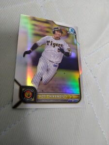 2022 TOPPS NPB BOWMAN CHROME BASE REFRACTOR 近本光司 阪神タイガース