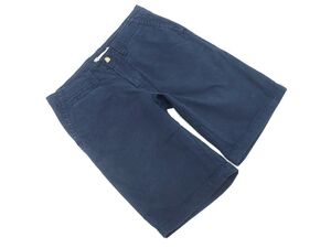 TOMMY HILFIGER トミーヒルフィガー ハーフ パンツ size30/濃紺 ■◆ ☆ efc8 メンズ